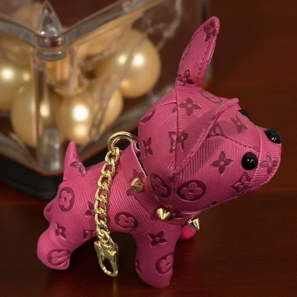 Bulldog Monogram Keychain/Purse Charms - Picture 2 of 7